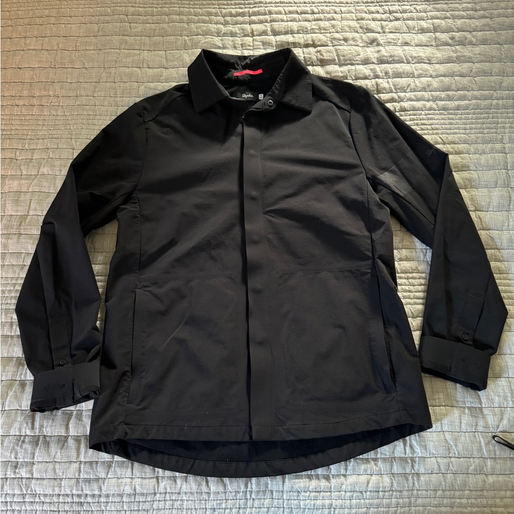 Rapha Black Softshell Overshirt